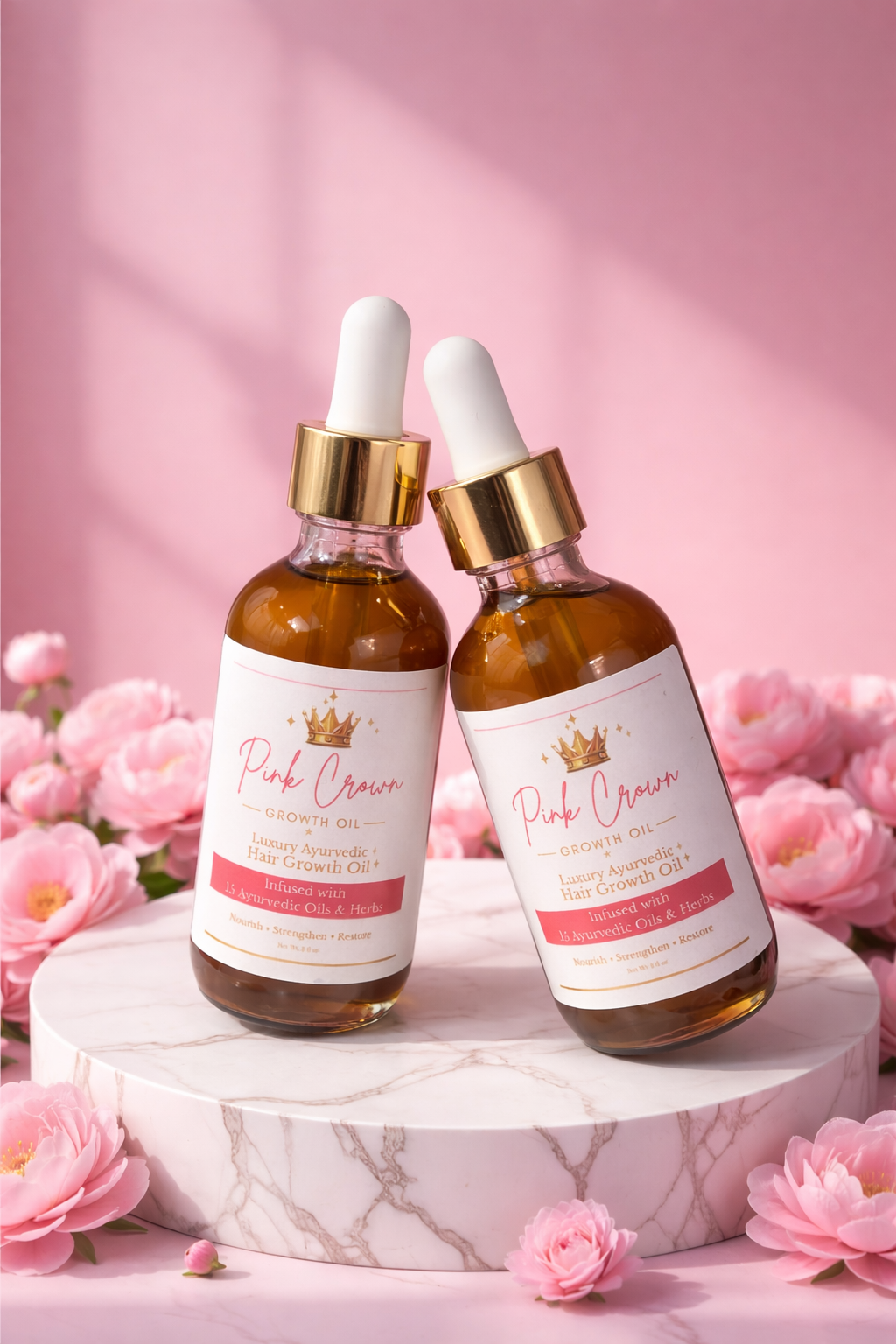 Pink Crown Growth Oil 2oz